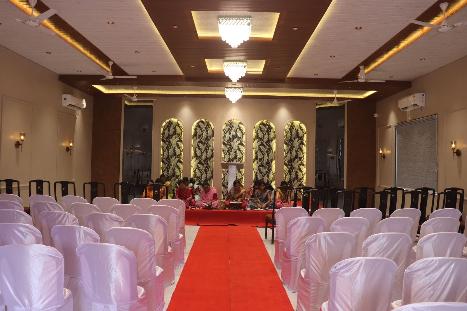 Elegant party hall for events and celebrations